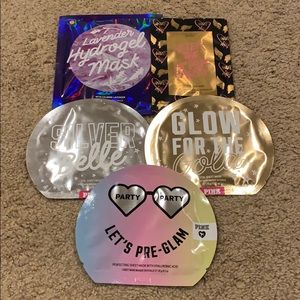 Set of (5) PINK Face Masks